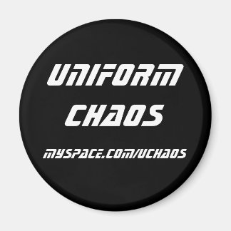 Uniform Chaos magneet - wit