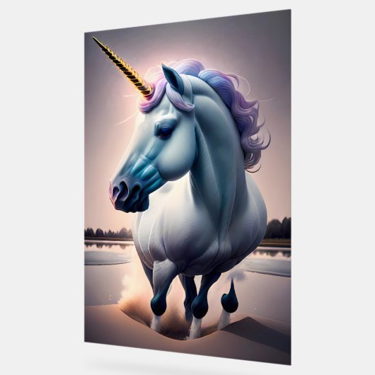 Uniform Illusion Pulse - Eenhoorn Acryl Bord (Hoek)