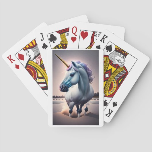 Uniform Illusion Pulse - Eenhoorn Pokerkaarten (Achterkant)