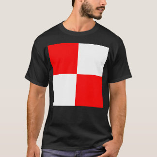 Uniform Internationale Maritieme Signaalvlag T-shirt