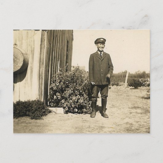 UNIFORM MAN #27 BRIEFKAART (Voorkant)