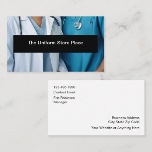 Uniform Medical Scrubs Store Visitekaartje