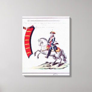 Uniform van de vrijwilligers canvas afdruk