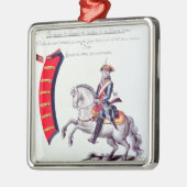 Uniform van de vrijwilligers metalen ornament (Links)