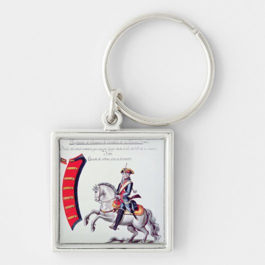 Uniform van de vrijwilligers sleutelhanger (Voorkant)