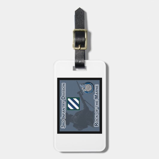 Uniforme 3e infanteriedivisie Gift Bagagelabel (Voorkant verticaal)