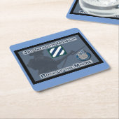 Uniforme 3e infanteriedivisie Gift Kartonnen Onderzetters (Schuin)