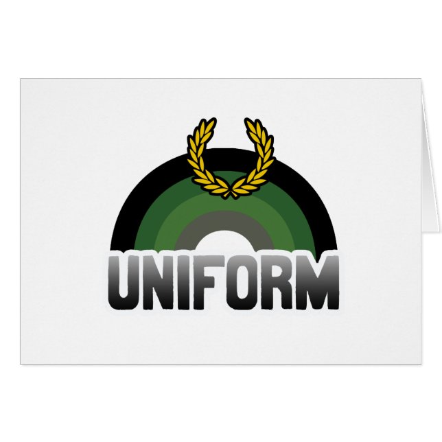 Uniforme trots (Voorkant Horizontaal)