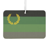 Uniforme trots luchtverfrisser (Achterkant)