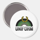 Uniforme trots magneet (Voorkant / Achterkant)