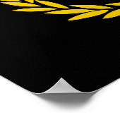Uniforme trots poster (Hoek)