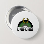 Uniforme trots ronde button 7,6 cm (Voorkant /achterkant)