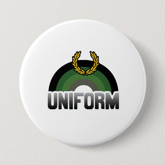 Uniforme trots ronde button 7,6 cm (Voorkant)