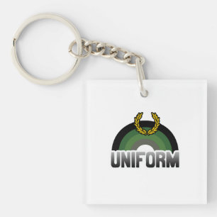 Uniforme trots sleutelhanger