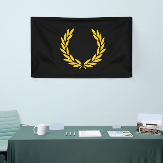 Uniforme trots spandoek (Beurs)