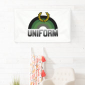 Uniforme trots spandoek (Insitu)