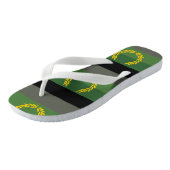 Uniforme trots teenslippers (Schuin)