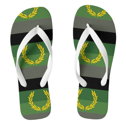 Uniforme trots teenslippers (Voetbed)
