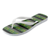 Uniforme trots teenslippers (Schuin)