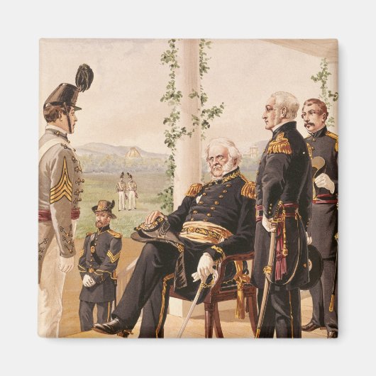 Uniformen van het Amerikaanse leger Magneet (Voorkant)
