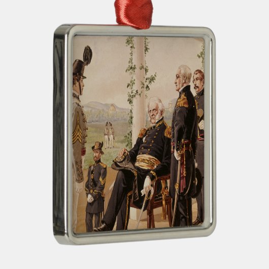 Uniformen van het Amerikaanse leger Metalen Ornament (Rechts)