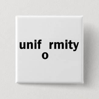 uniformiteit vierkante button 5,1 cm
