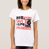 UNIHIV Graffiti-reeks T-shirt (Voorkant)