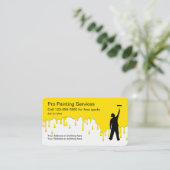 Uniique Painting Service Visitekaartje (Staand voorkant)