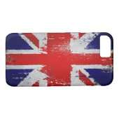  unijack britse vlag ontwerp iphone-7 hoesje (Achterkant (Horizontaal))