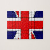 Unijack flag uk patriotic legpuzzel (Horizontaal)