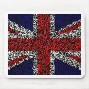 Unijack flag uk patriotic muismat
