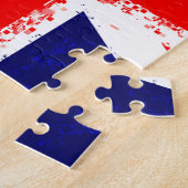 Unijack london flag uk legpuzzel (Zijkant)