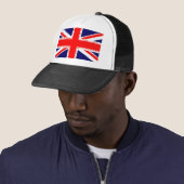 Unijack london flag uk trucker pet (In situ)