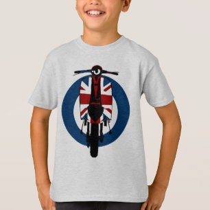 Unijack sixties scooter art 2 t-shirt