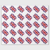 Unijack wrappapier met Britse vlag Cadeaupapier (Vlak)