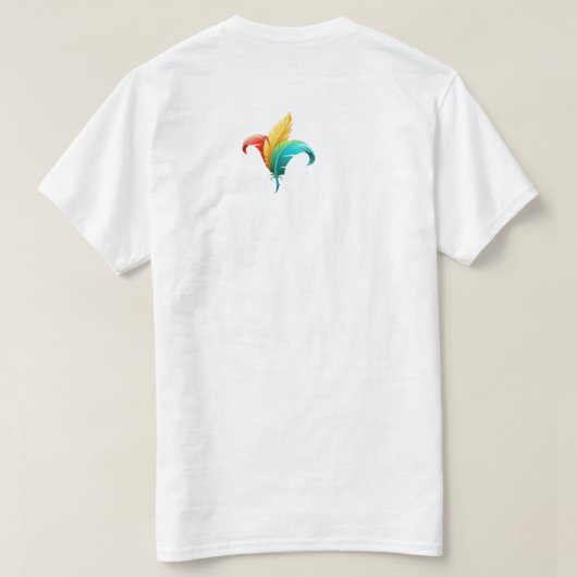 UNIK ART T-SHIRT (Design achterkant)