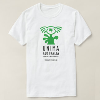 UNIMA Australia Mannen T-Shirt White