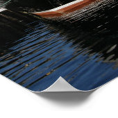 Unimak, F/T Vist Trawler in de Nederlandse haven,  Poster (Hoek)