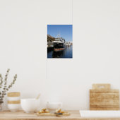 Unimak, F/T Vist Trawler in de Nederlandse haven,  Poster (Keuken)