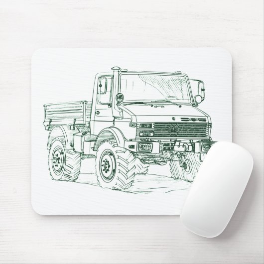 Unimog 2100 muismat (Met muis)