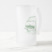 Unimog 421 matglas bierpul (Voorkant rechts)