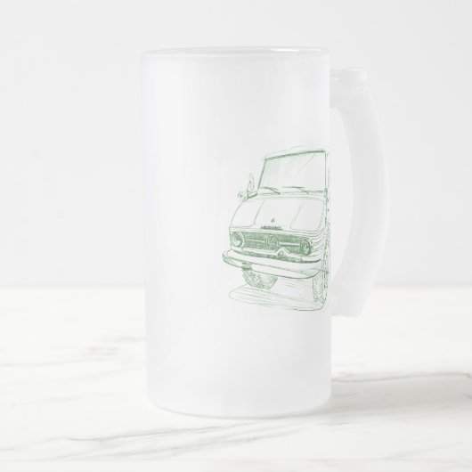 Unimog 421 matglas bierpul (Voorkant rechts)