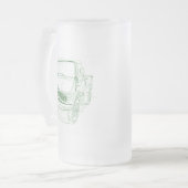 Unimog 421 matglas bierpul (Voorkant links)