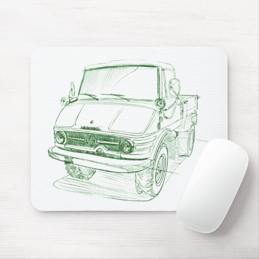 Unimog 421 muismat (Met muis)