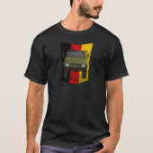 Unimog German Flag T-shirt (Voorkant)