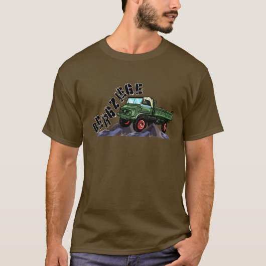 Unimog - Oldtimer - Traktor - 4x4 - T-Shirt (Voorkant)