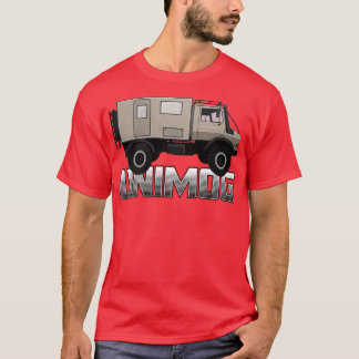 UNIMOG-overlander op zwart 1 T-shirt