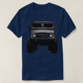 UNIMOG retro grijs T-shirt (Design voorkant)