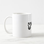 Unimog Tasse weiss Unimog Cup white Koffiemok (Links)