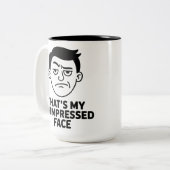 Unimpressed Express Tweekleurige Koffiemok (Voorkant links)